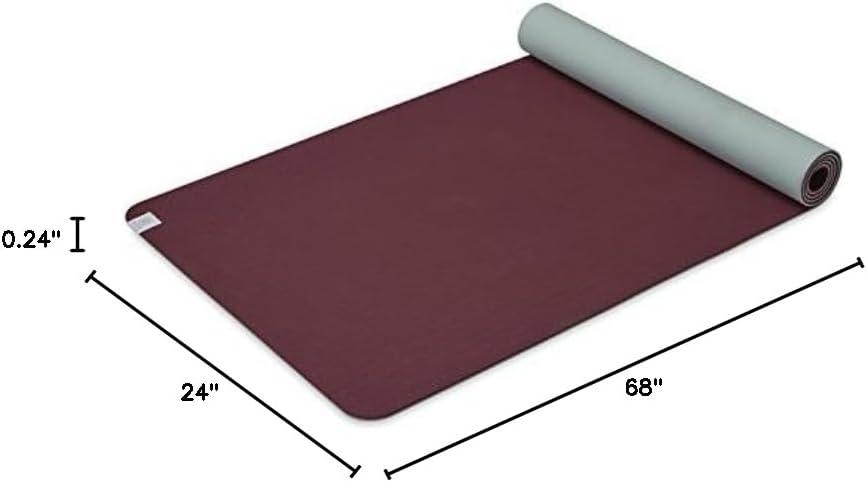 imageGaiam Yoga Mat Performance TPE Exercise amp Fitness Mat for All Types of Yoga Pilates amp Floor ExercisesSangriaLagoon