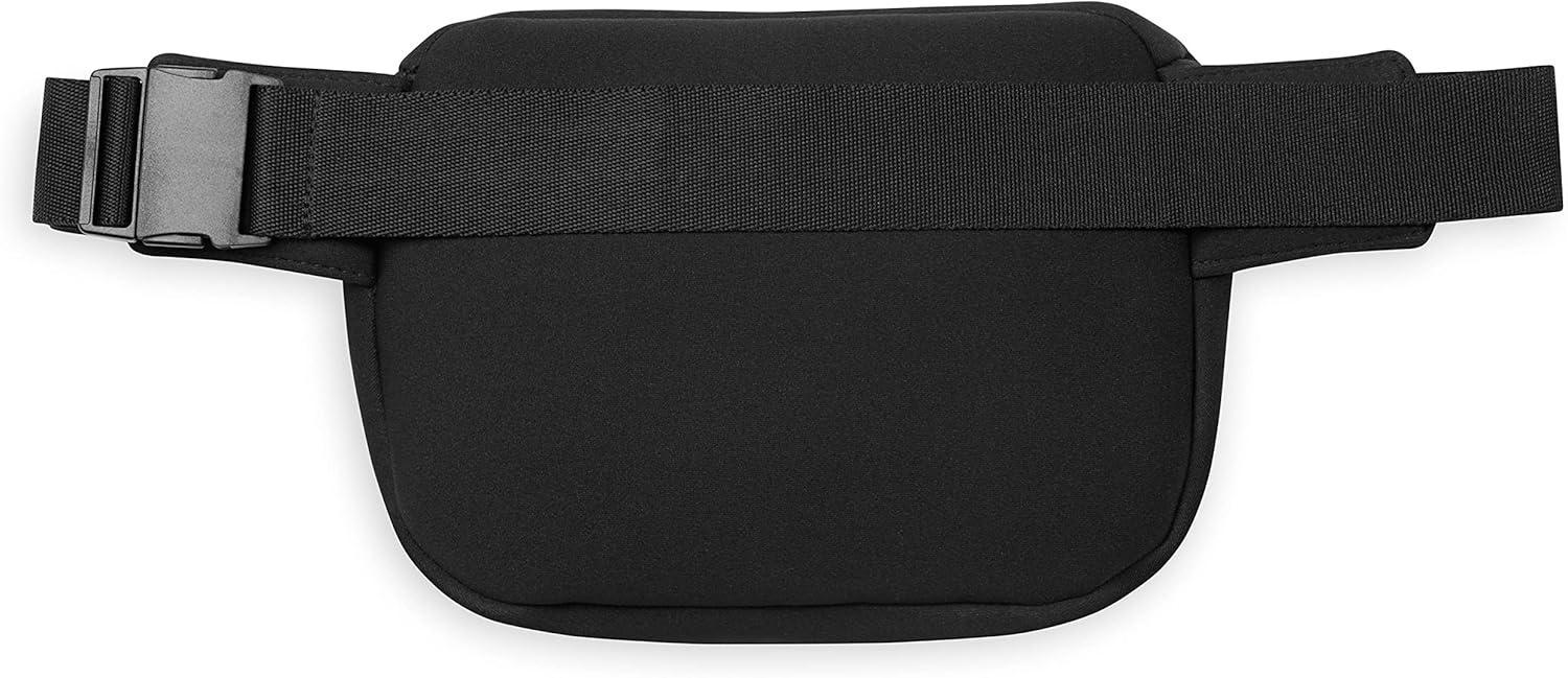imageGaiam Altitude Waist Pack Storage Belt Bag for Women And Men Adjustable Belt With Lightweight Pouch For Storing EssentialsBlack
