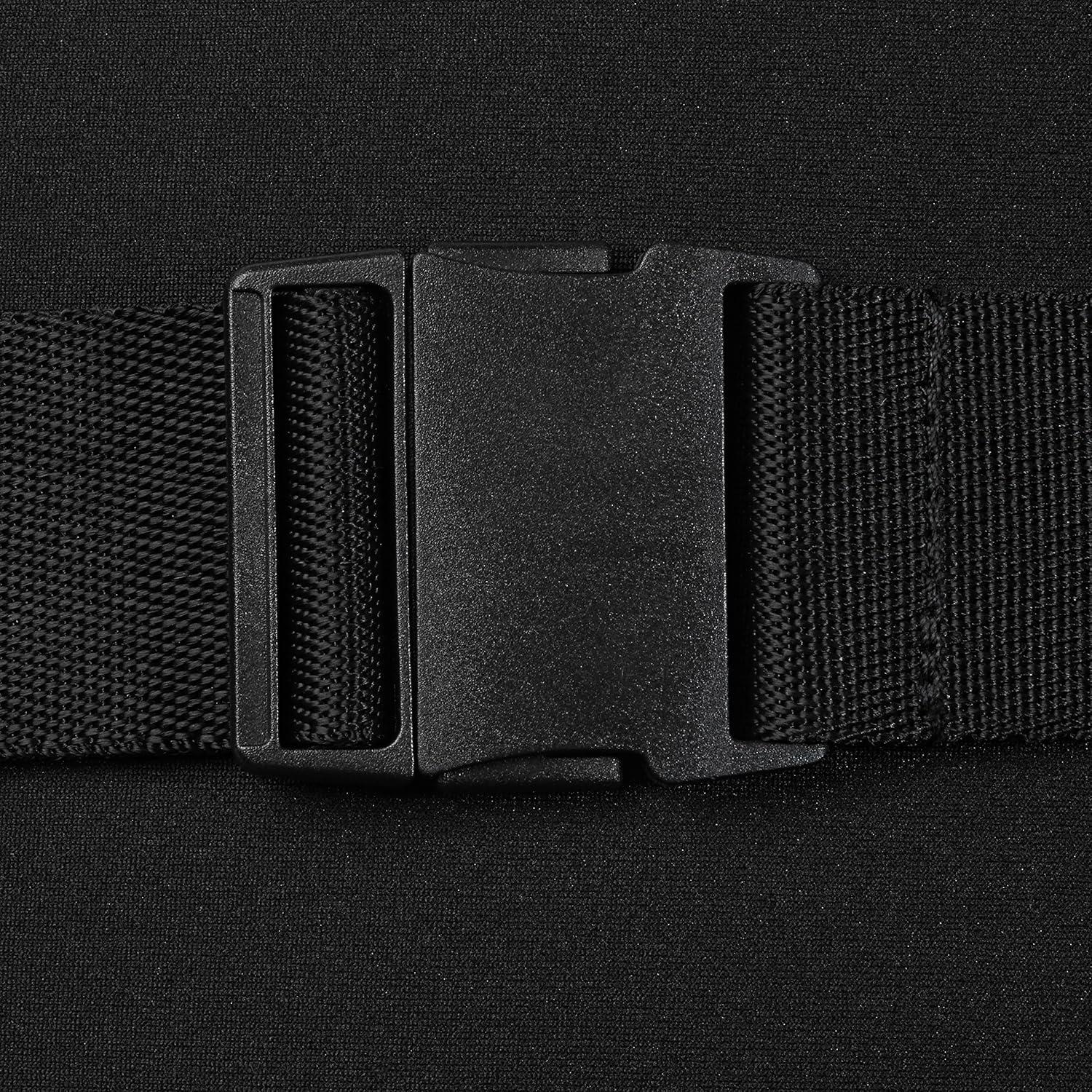 imageGaiam Altitude Waist Pack Storage Belt Bag for Women And Men Adjustable Belt With Lightweight Pouch For Storing EssentialsBlack