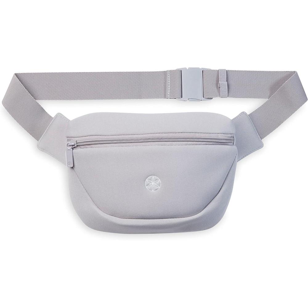 imageGaiam Altitude Waist Pack Storage Belt Bag for Women And Men Adjustable Belt With Lightweight Pouch For Storing EssentialsDusty Purple