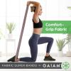 Gaiam Fabric Resistance Bands (3-Pack), Rubber & Polyester Loop Exercise Bands for Squats, Pull-Ups, Physical Therapy & Strength Training, for Yoga, Pilates, Gym or Home Workout