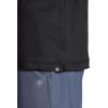 Gaiam Mens Everyday Basic Raglan Top, Standard Fit, Stretch Midweight Jersey Material(Black)
