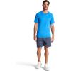Gaiam Mens Everyday Basic Raglan Top, Standard Fit, Stretch Midweight Jersey Material(Campanula)