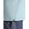 Gaiam Mens Everyday Basic Raglan Top, Standard Fit, Stretch Midweight Jersey Material(Slate)