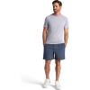 Gaiam Mens Everyday Basic Raglan Top, Standard Fit, Stretch Midweight Jersey Material(Sleet Heather)