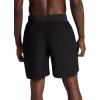 Gaiam Mens Nomad 7” Short, Standard Fit, Stretch Lightweight Material, Moisture-Wicking(Black)