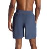 Gaiam Mens Nomad 7” Short, Standard Fit, Stretch Lightweight Material, Moisture-Wicking(Cool Grey)