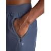 Gaiam Mens Nomad 7” Short, Standard Fit, Stretch Lightweight Material, Moisture-Wicking(Cool Grey)