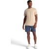 Gaiam Mens Nomad 7” Short, Standard Fit, Stretch Lightweight Material, Moisture-Wicking(Cool Grey)