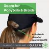 Gaiam Women’s Classic Fitness Hat – Baseball Cap and Running Hat for Women – Built-In Ponytail Hole, Moisture-Wicking Fabric for General Outdoor Activities – One Size Fits Most – Green Camouflage