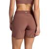 Gaiam Womens Willow Walking Woven 7” Short, Standard Fit, Stretch Lightweight Material(Cafe Mocha)