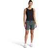 Gaiam Womens Willow Walking Woven 7” Short, Standard Fit, Stretch Lightweight Material(Urban Chic)