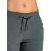 Gaiam Womens Willow Walking Woven 7” Short, Standard Fit, Stretch Lightweight Material(Urban Chic)