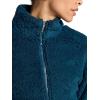 Gaiam womens Sherpa Jacket, Cropped Fit, Stretch Heavyweight Material(Reflecting Pond)