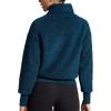 Gaiam womens Sherpa Jacket, Cropped Fit, Stretch Heavyweight Material(Reflecting Pond)