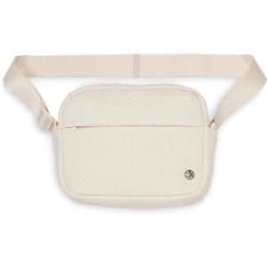 Gaiam Quilted Crossbody Bag(Khaki)
