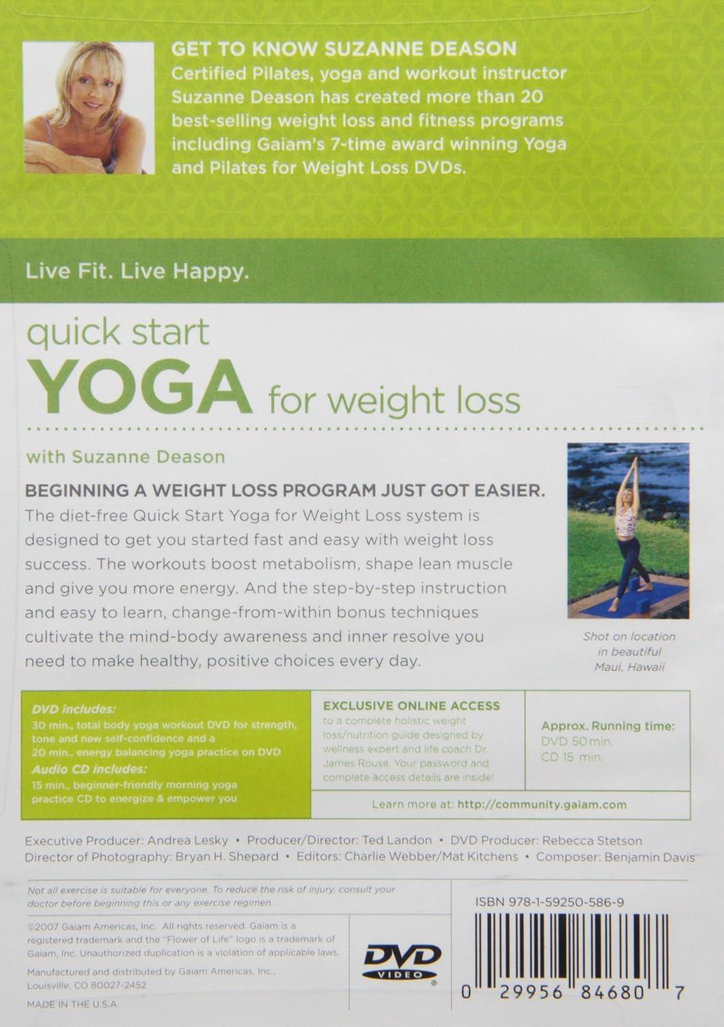 imageGaiam Quick Start Yoga for Weight Loss