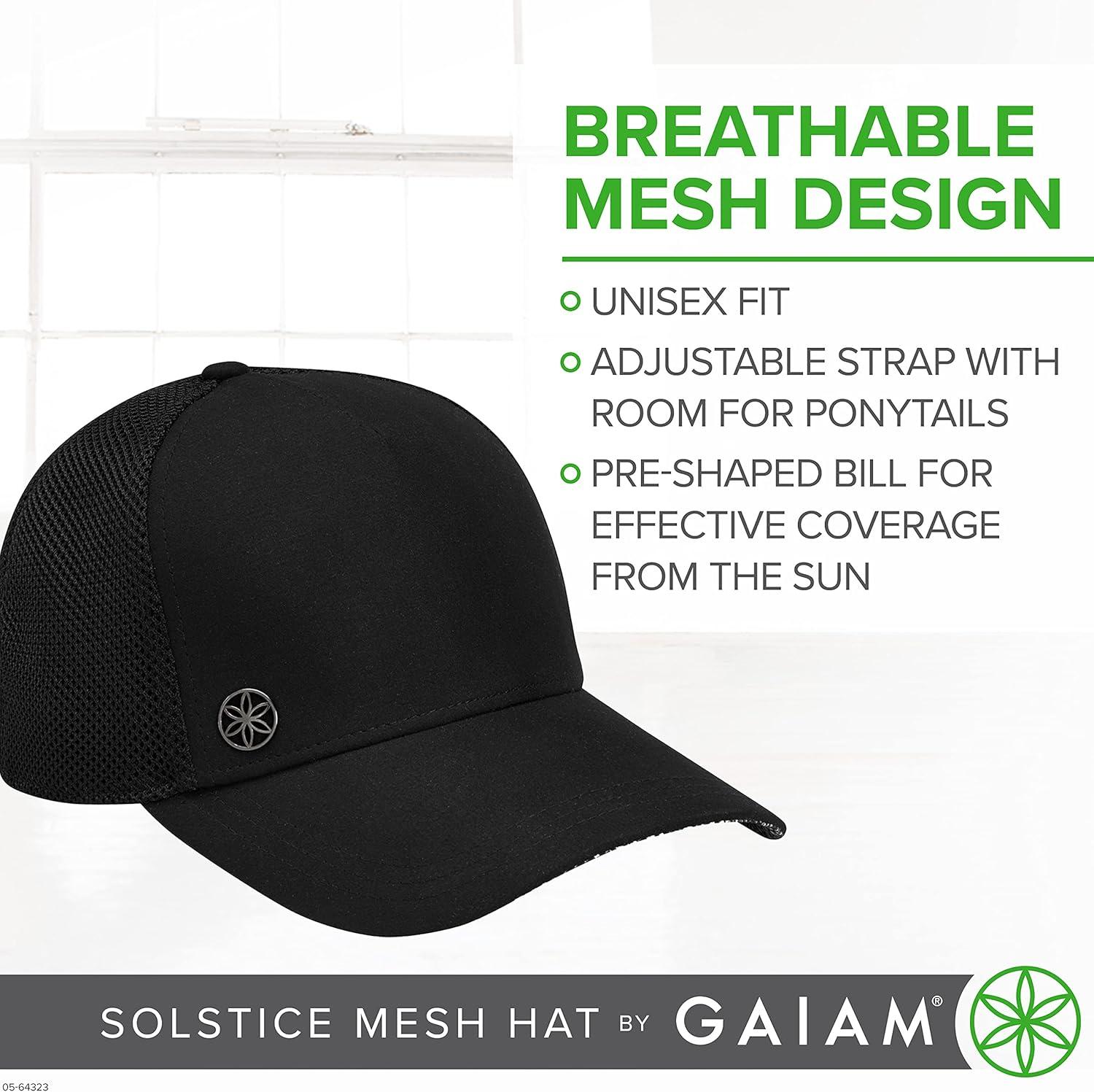 imageGaiam Solstice Mesh Hat Black