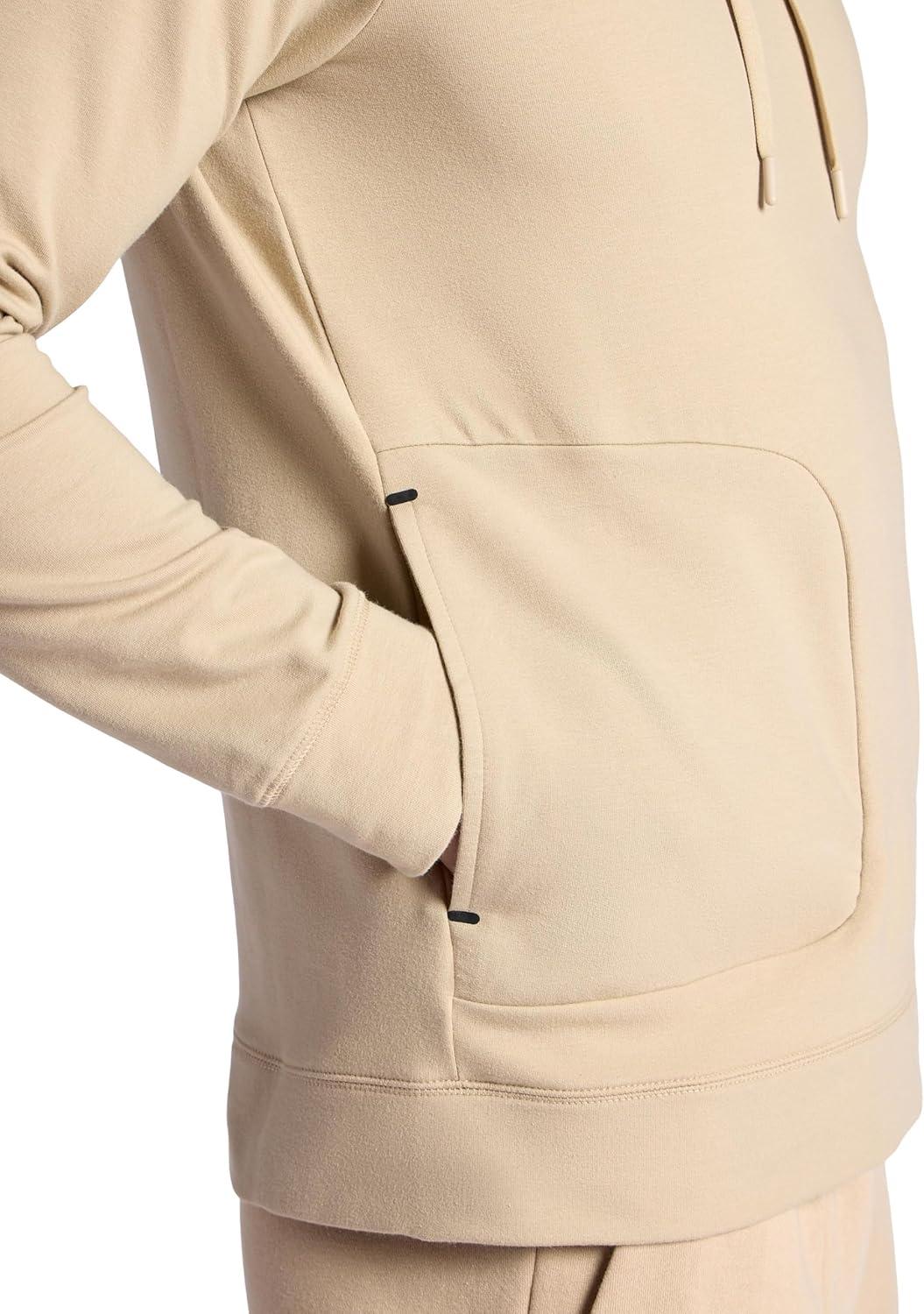 imageGaiam mens Lotus Oblong Hoodie Relaxed Fit Stretch Heavyweight Terry MaterialHumus
