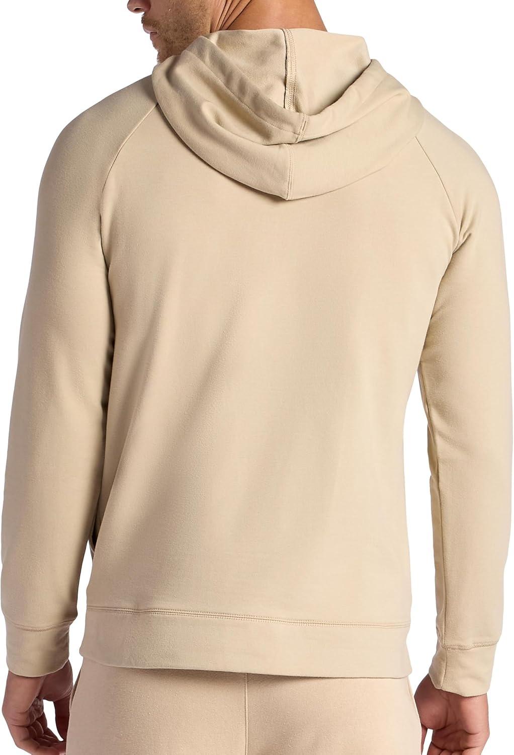 imageGaiam mens Lotus Oblong Hoodie Relaxed Fit Stretch Heavyweight Terry MaterialHumus
