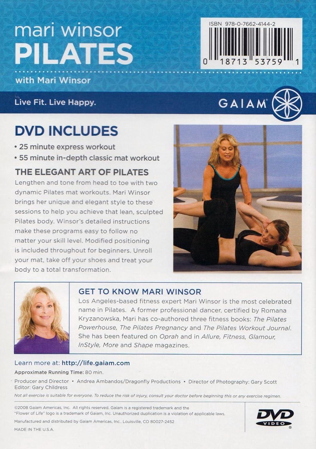 imageMari Winsor Pilates DVD