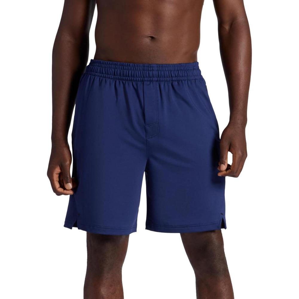 imageGaiam Mens Hero 7 Short Standard Fit Stretch Midweight Terry MaterialMedieval Blue