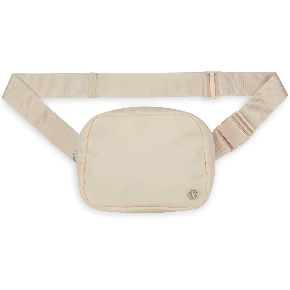 imageGaiam Sidekick Waist Pack Storage Belt Bag for Women And Men Adjustable Belt With Lightweight Pouch For The Gym amp StudioKhaki