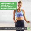 Gaiam Classic Speed Rope for Women and Men – Jumping Rope for Fitness and Exercise – Lightweight, Tangle-Free, Portable, and Adjustable Jump Rope for Training, Cardio, Aerobic Skipping