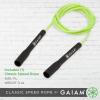 Gaiam Classic Speed Rope for Women and Men – Jumping Rope for Fitness and Exercise – Lightweight, Tangle-Free, Portable, and Adjustable Jump Rope for Training, Cardio, Aerobic Skipping