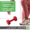 Gaiam Dumbbell Hand Weight (Sold in Singles) – Neoprene Coated Exercise & Fitness Dumbbell for Home Gym Workouts and Strength Training – Free Weights for Women and Men (8lb, Green)