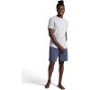 Gaiam Mens Breathe Ease Short Sleeve Crewneck Top, Standard Fit, Stretch Heavyweight Performance Material(Sleet Heather)
