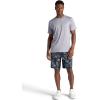 Gaiam Mens Chi 9” Short, Standard Fit, Stretch Lightweight Material, Moisture-Wicking(Black)