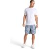 Gaiam Mens Chi 9” Short, Standard Fit, Stretch Lightweight Material, Moisture-Wicking(Grey)