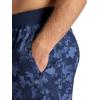 Gaiam Mens Chi 9” Short, Standard Fit, Stretch Lightweight Material, Moisture-Wicking(Navy)