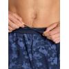 Gaiam Mens Chi 9” Short, Standard Fit, Stretch Lightweight Material, Moisture-Wicking(Navy)