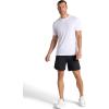 Gaiam Mens Everyday Basic 7” Short 2.0, Relaxed Fit, Stretch Midweight Material(Black)