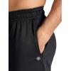 Gaiam Mens Everyday Basic 7” Short 2.0, Relaxed Fit, Stretch Midweight Material(Black)