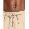 Gaiam Mens Everyday Basic 7” Short 2.0, Relaxed Fit, Stretch Midweight Material(White Pepper)