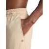 Gaiam Mens Everyday Basic 7” Short 2.0, Relaxed Fit, Stretch Midweight Material(White Pepper)