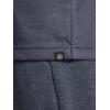 Gaiam Men’s Flow State Long Sleeve Cowl Neck Hoodie, Standard Fit, Stretch Midweight Material(Cool Grey Heather)