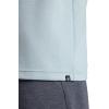 Gaiam Men’s Flow State Long Sleeve Cowl Neck Hoodie, Standard Fit, Stretch Midweight Material(Slate)