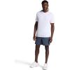 Gaiam Mens Hatha 2.0 7” Short, Standard Fit, Stretch Lightweight Material, Moisture-Wicking(Cool Grey)