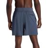 Gaiam Mens Hatha 2.0 7” Short, Standard Fit, Stretch Lightweight Material, Moisture-Wicking(Cool Grey)