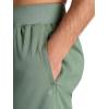 Gaiam Mens Hatha 2.0 7” Short, Standard Fit, Stretch Lightweight Material, Moisture-Wicking(Duck Green)