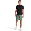 Gaiam Mens Hatha 2.0 7” Short, Standard Fit, Stretch Lightweight Material, Moisture-Wicking(Duck Green)