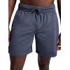 Gaiam Men’s Hero 7” Short, Standard Fit, Stretch Midweight Terry Material(Cool Grey)