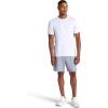 Gaiam Men’s Hero 7” Short, Standard Fit, Stretch Midweight Terry Material(Sleet)