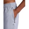 Gaiam Men’s Hero 7” Short, Standard Fit, Stretch Midweight Terry Material(Sleet)