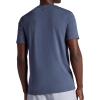 Gaiam Mens Stretch Tech T-Shirt with Pocket, Standard Fit, Stretch Midweight Material(Cool Grey)