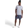 Gaiam Mens Stretch Tech T-Shirt with Pocket, Standard Fit, Stretch Midweight Material(Sleet)
